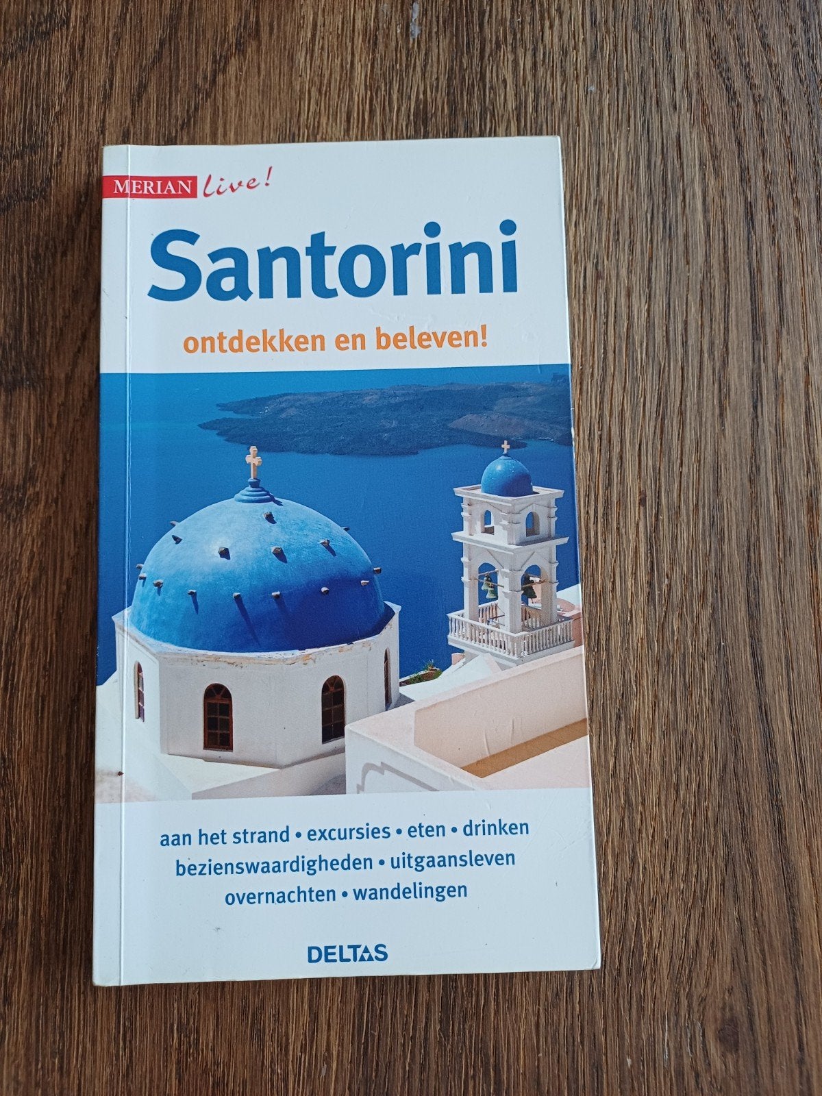 Reisgids Santorini, Overige merken, Europa, Ophalen of Verzenden, Zo goed als nieuw