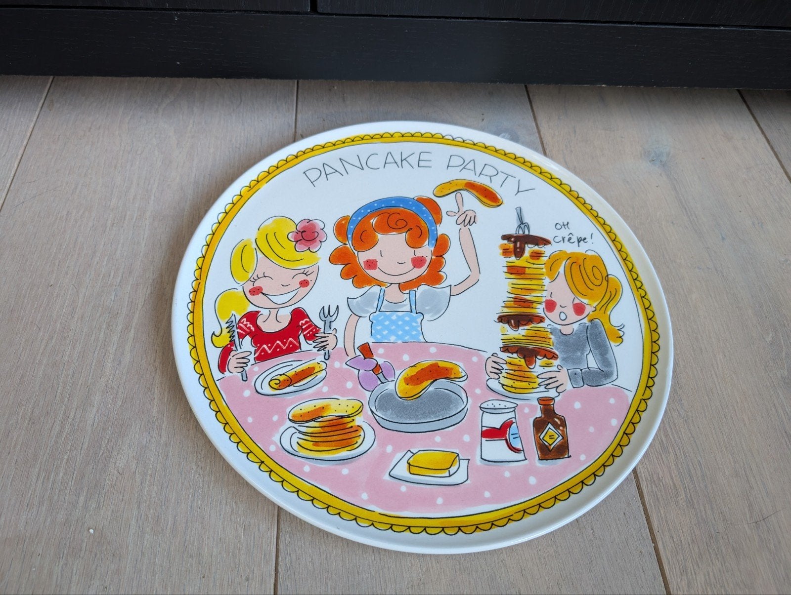 Pannenkoekenbord Blond Amsterdam, Huis en Inrichting, Keuken | Servies, Ophalen, Nieuw, Aardewerk