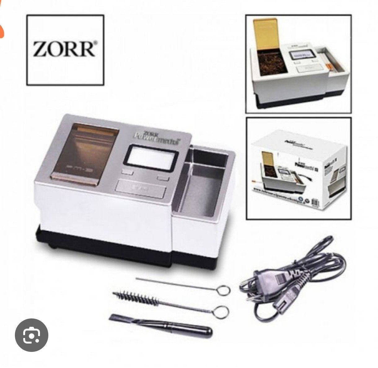 zorr Zorr Powermatic 3 Plus Elektrische Sigarettenmaker – Zo, Ophalen of Verzenden, Zo goed als nieuw
