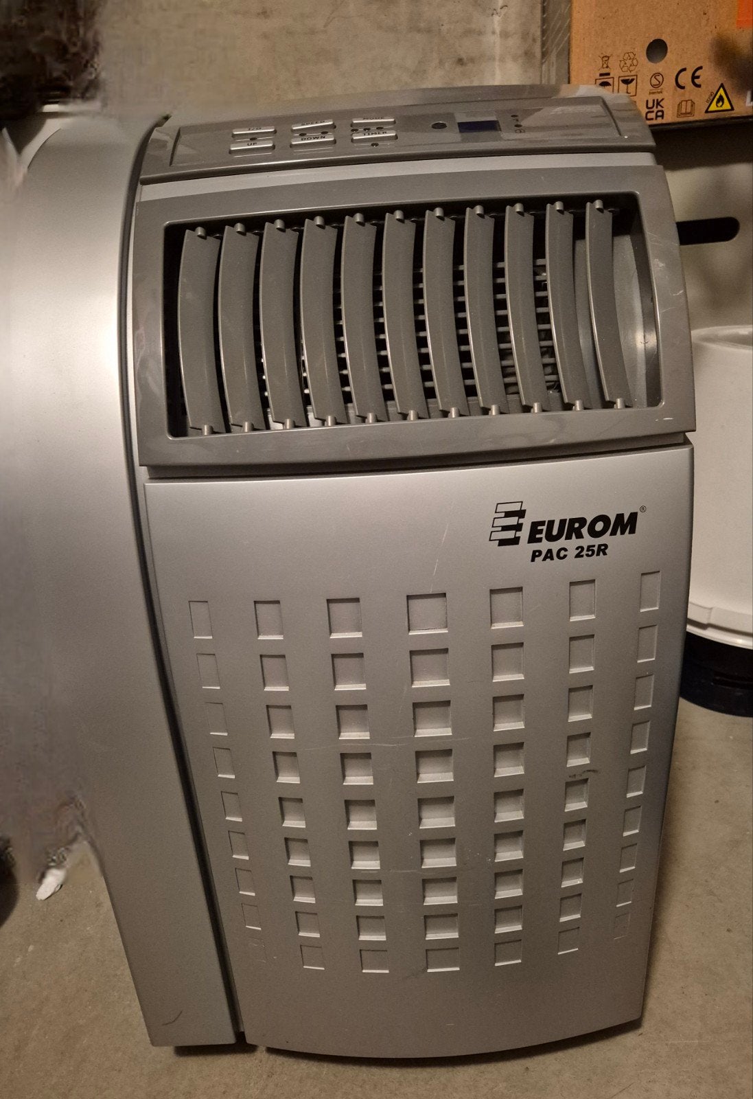 Eurom pac 25 R Mobiele Airco., Ophalen, Gebruikt, Minder dan 60 m³, 3 snelheden of meer