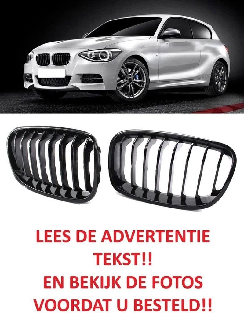 Grill Nieren Voor Bmw 1 Serie F20 F21 Glans Zwart Enkele Spi