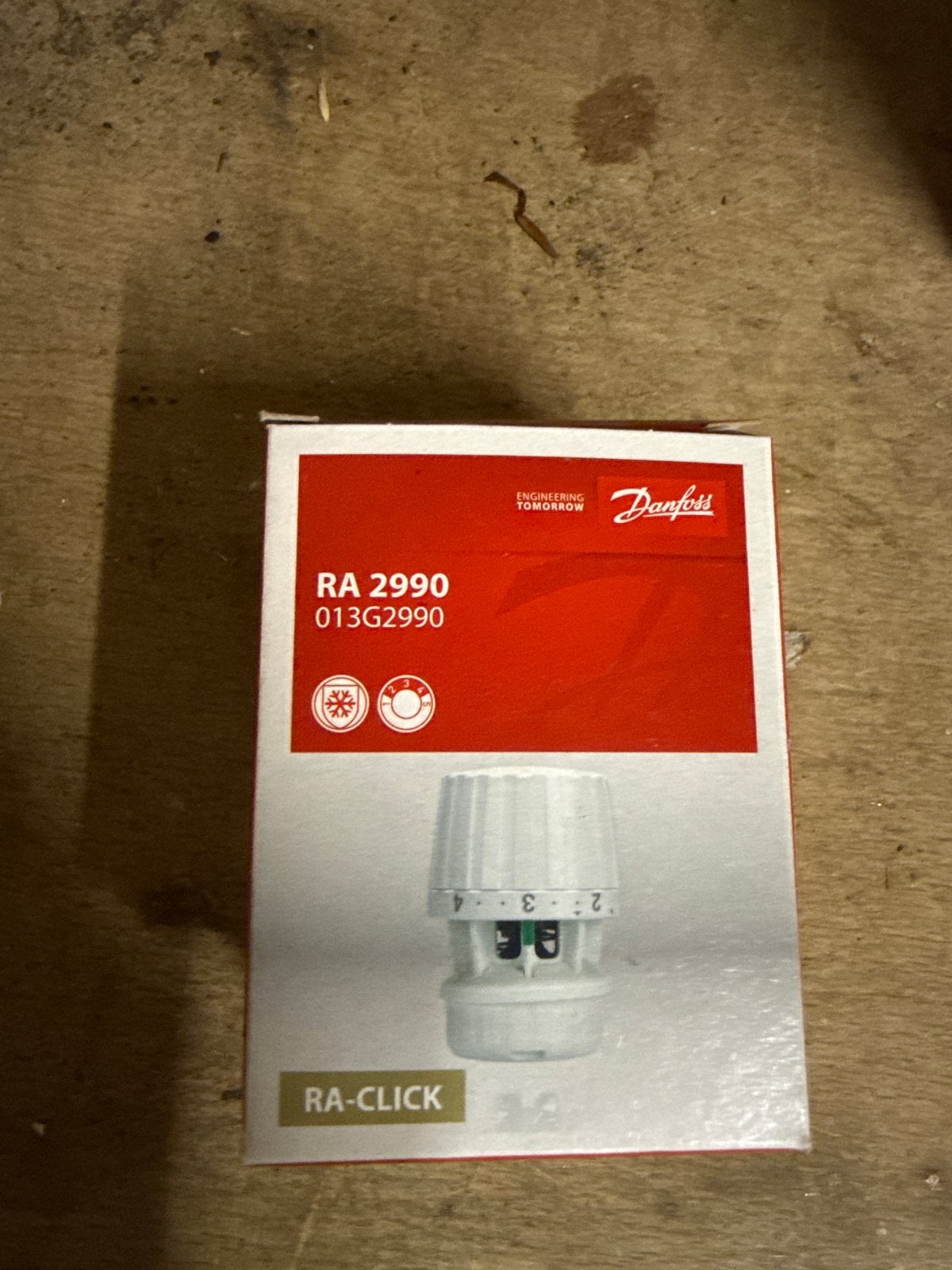 Danfoss RA 2990 Instelbare Thermostaat Kraan - Nieuw, Ophalen of Verzenden, Nieuw, Thermostaat