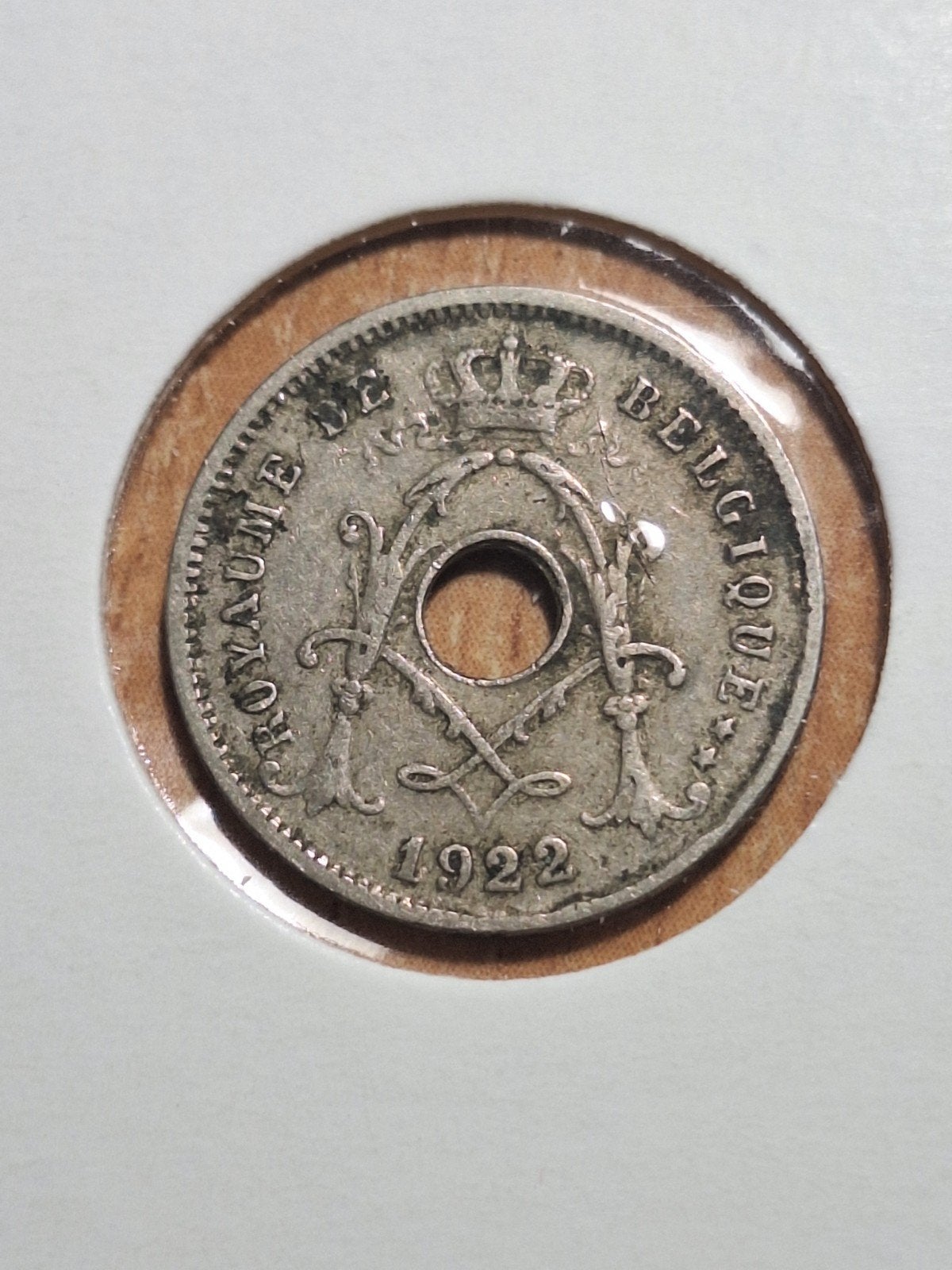 BELGIQUE 5 centimes 1922 (#68), Ophalen of Verzenden, Overig, Losse munt