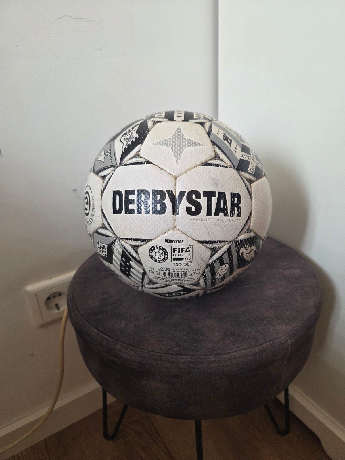 Spec Fortuna Derbystar Eredivisie Voetbal - FIFA Quality Pro, Ophalen of Verzenden, Zo goed als nieuw, Bal