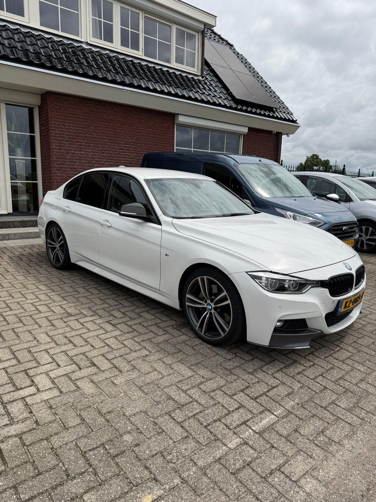 BMW 3-Serie 340i 326pk Aut 2017 Wit NL auto, Automaat, 1800 kg, Zwart, Wit