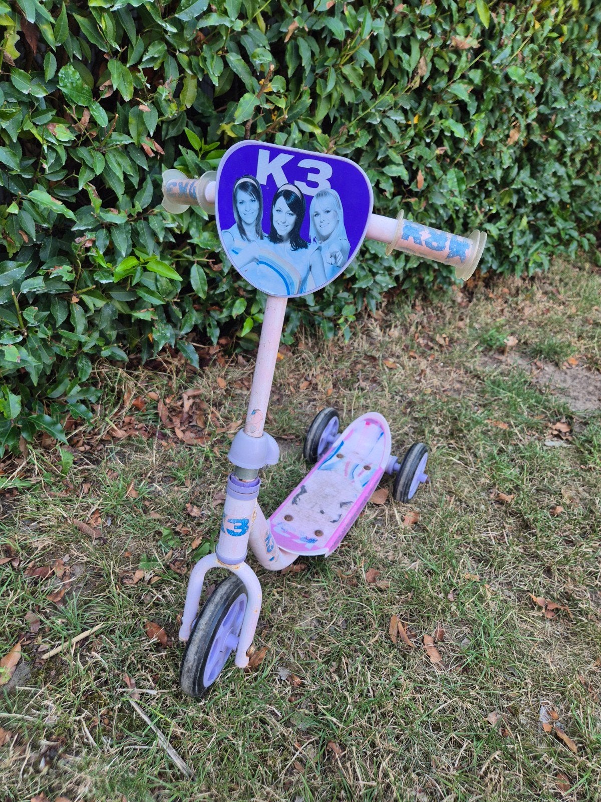 K3 stepje voor kinderen - Roze met 3 wielen, Ophalen, Gebruikt, Gewone step, K3