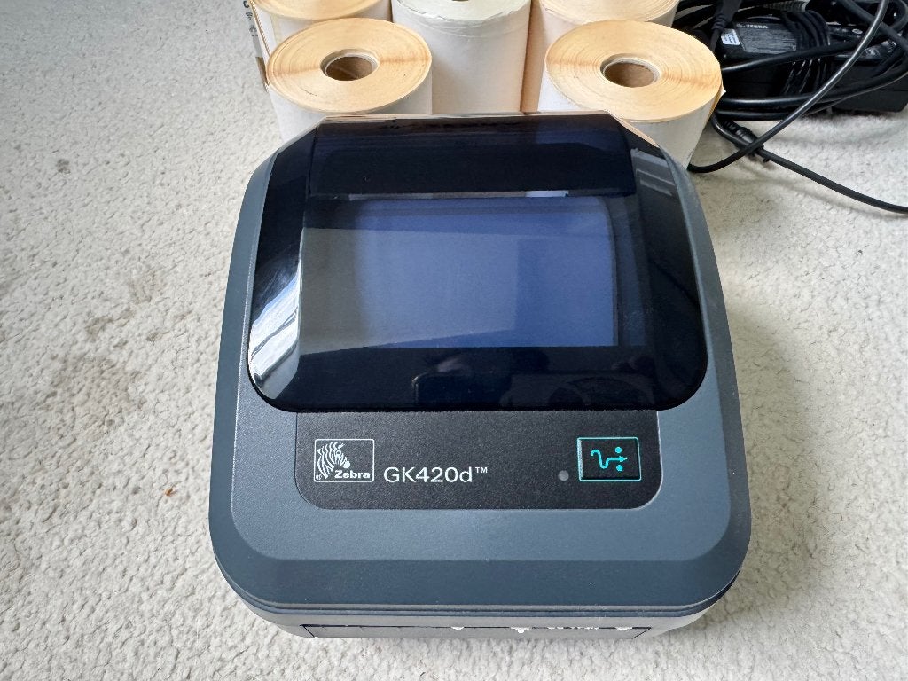 Zebra GK420D labelprinter, Ophalen of Verzenden, Zo goed als nieuw, Zebra