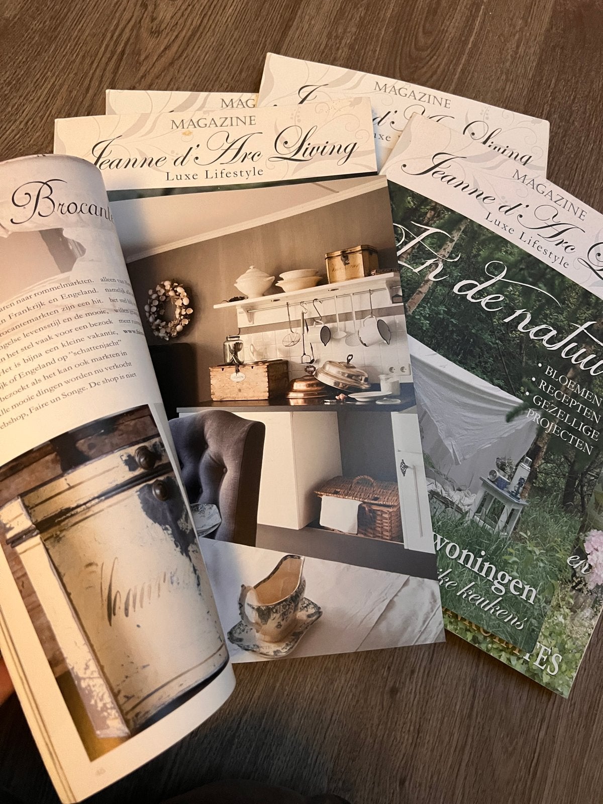 Jeanne d'Arc Living Magazine - Brocante magazines., Ophalen of Verzenden, Zo goed als nieuw, Overige typen
