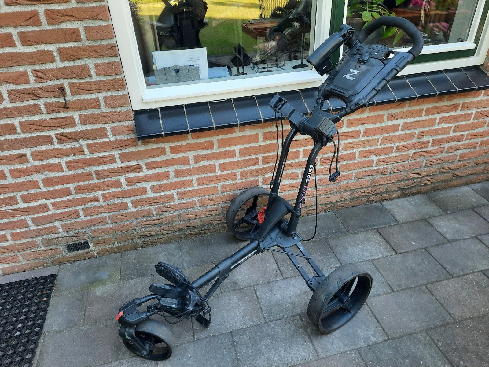 Big Max Golfkar - Zo goed als nieuw, Sport en Fitness, Golf, Ophalen, Gebruikt, Golfkar