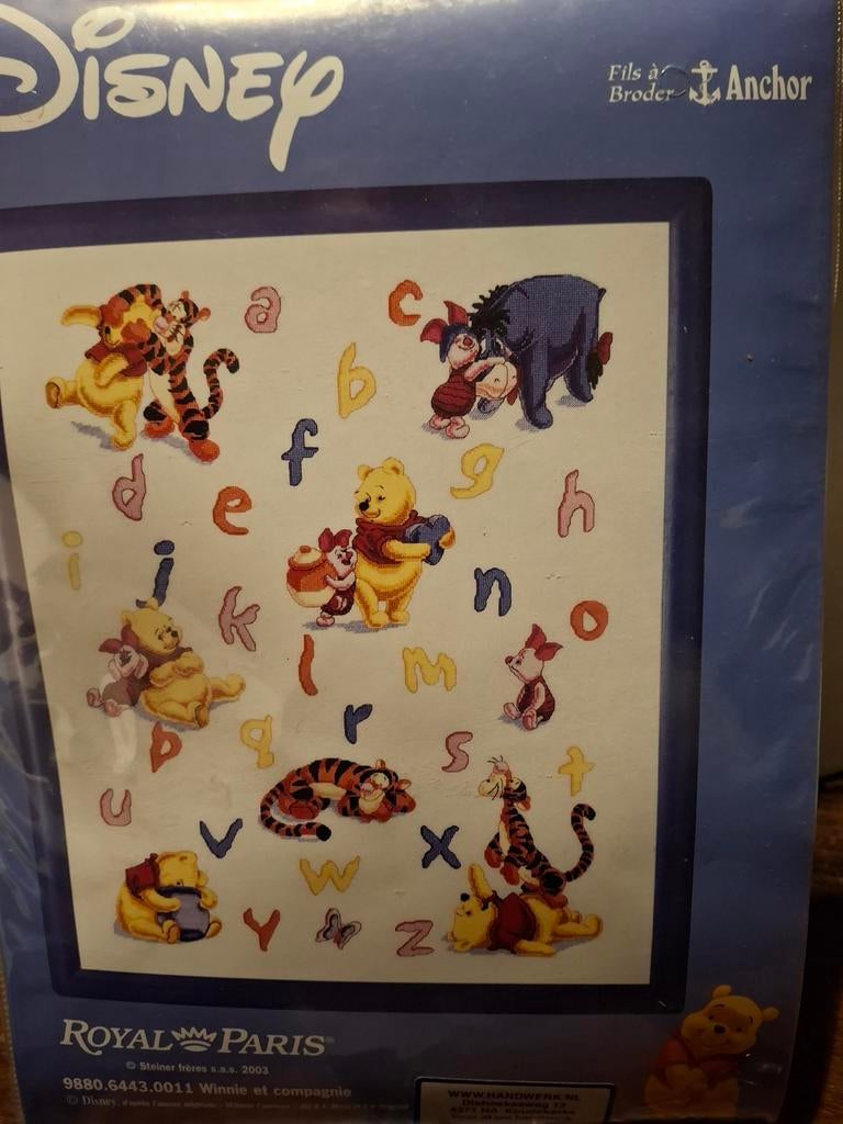 ABC Winnie the Pooh, Ophalen of Verzenden, Nieuw, Borduurpakket