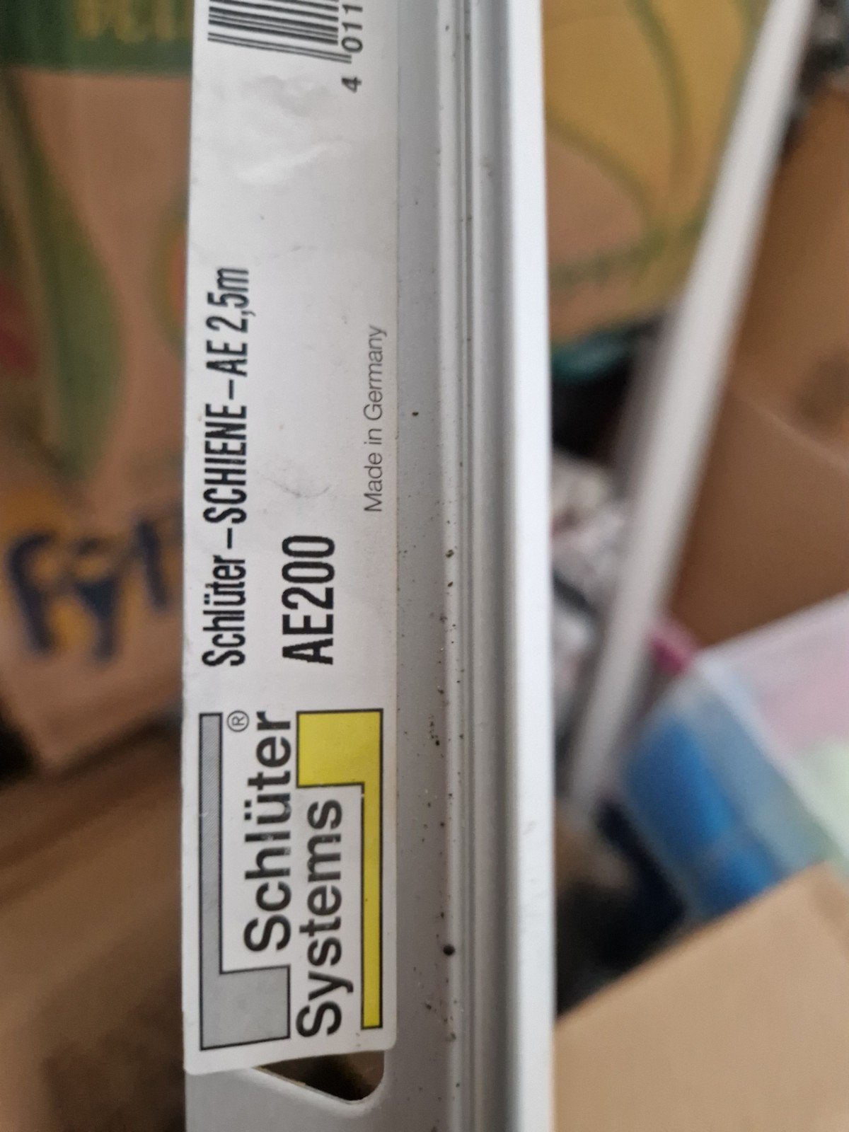10x Schlüter Tegelprofiel AE200 - 2.5m lang, 2cm breed, Ophalen, Overige typen, Nieuw, Minder dan 20 cm