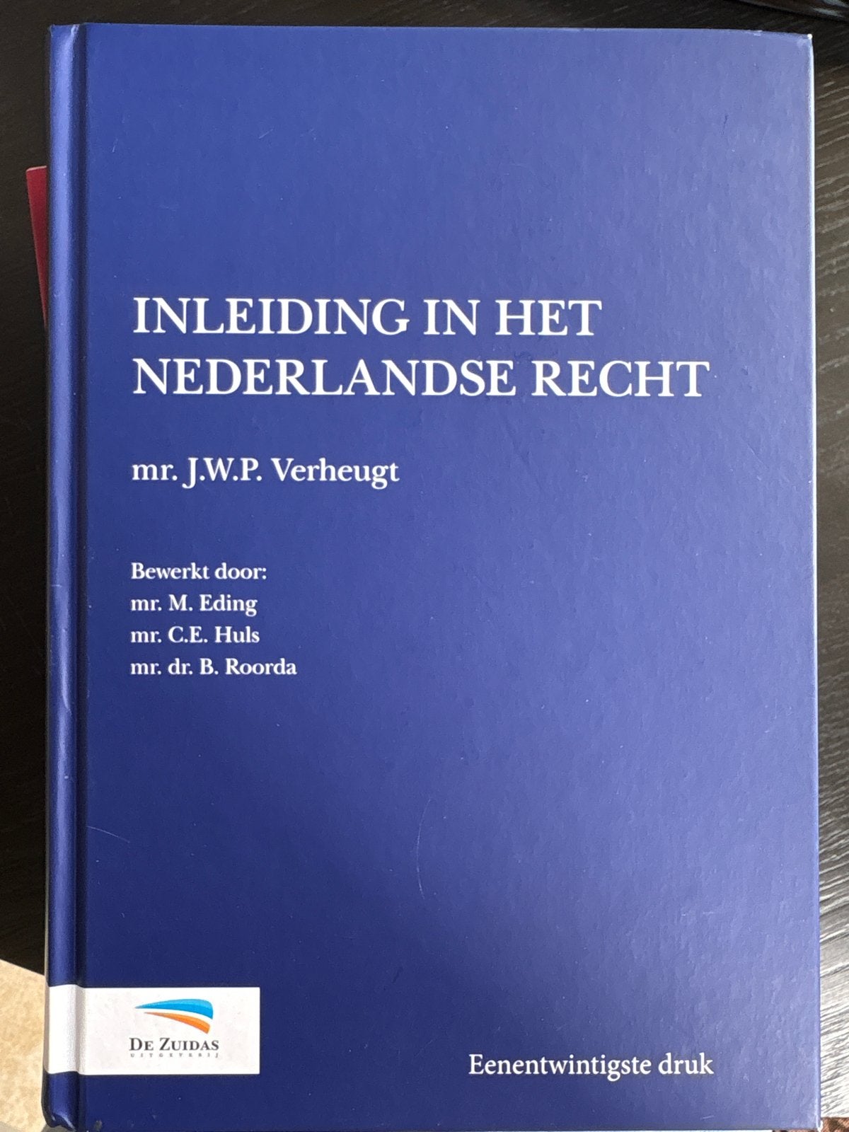 Inleiding in het Nederlandse Recht - 21e druk, Ophalen of Verzenden, Gamma, Zo goed als nieuw, HBO