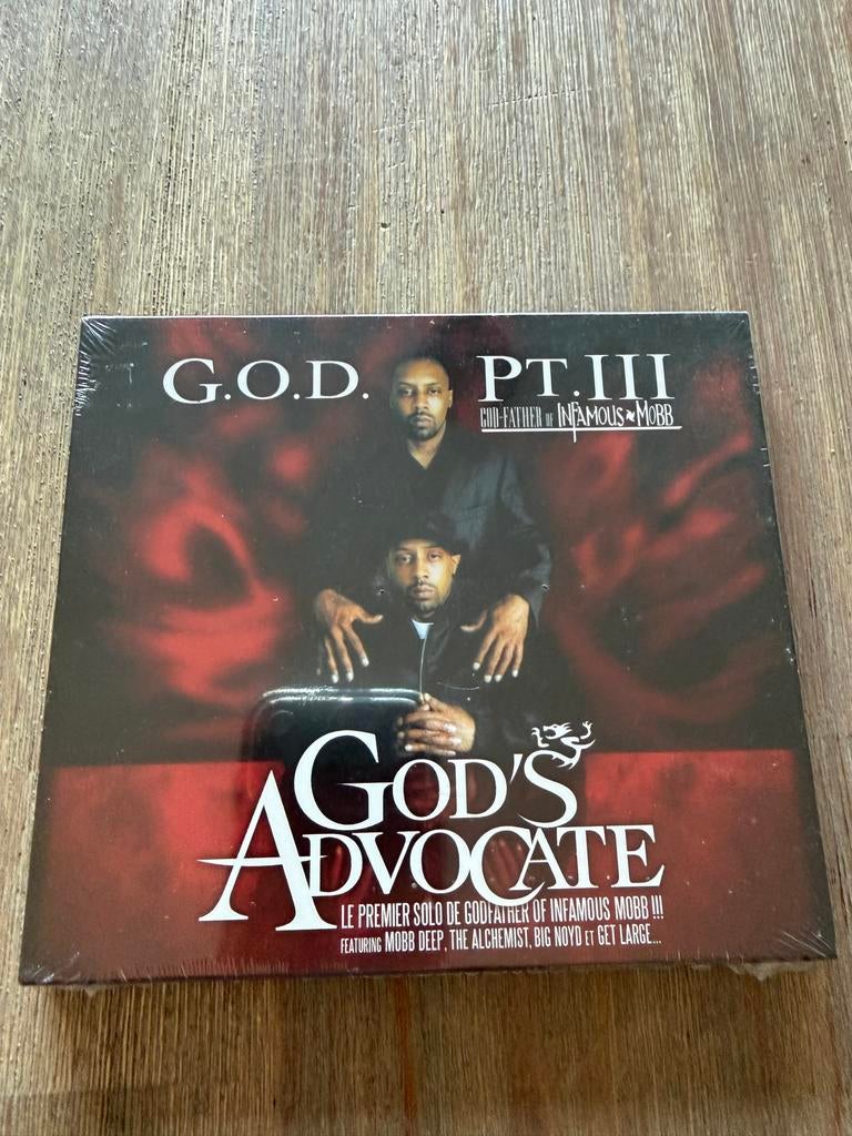 G.O.D. Pt. III (Infamous Mobb) - God's Advocate (CD NIEUW), Ophalen of Verzenden, Nieuw in verpakking