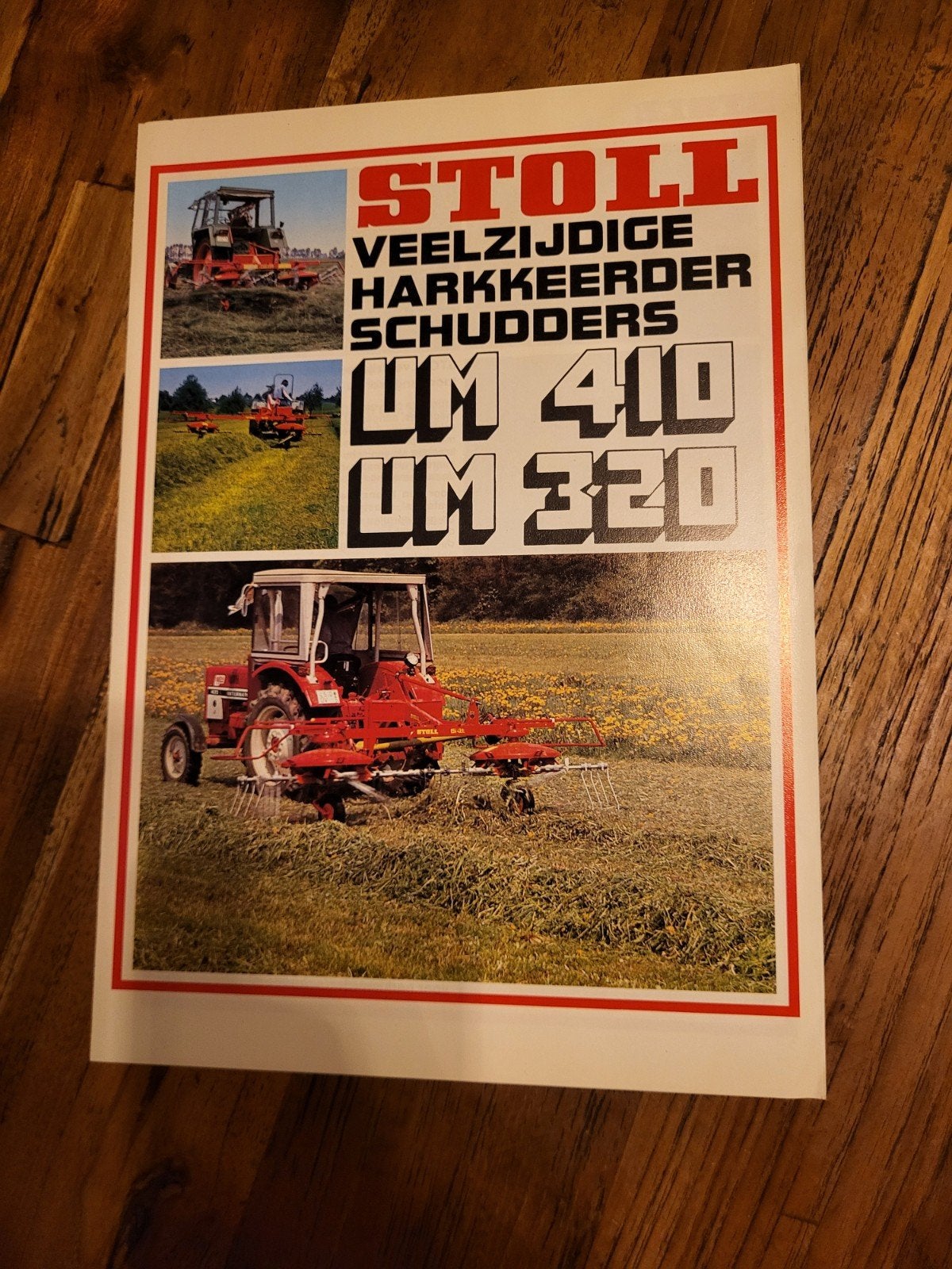 tractor folder STOLL harkkeerder schudders, Ophalen of Verzenden, Zo goed als nieuw