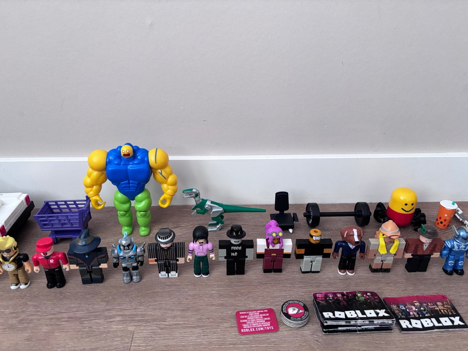 Collectie Roblox actiefiguren en accessoires, Ophalen of Verzenden, Gebruikt
