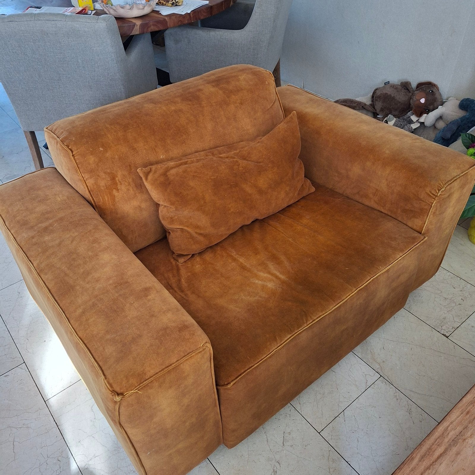 love seat, Ophalen, Gebruikt, Tweepersoons, 75 tot 100 cm