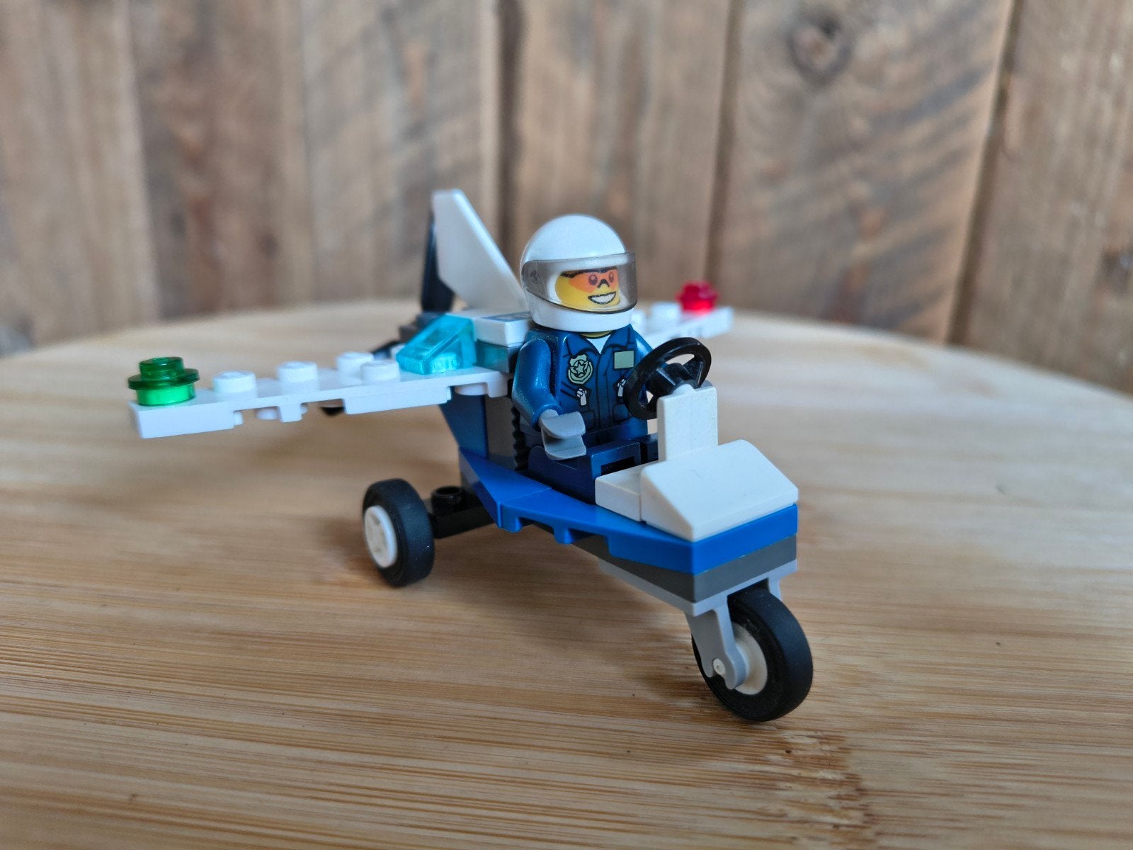 LEGO City 30018 Politievliegtuigje - Compleet met boekje, City, Lego, Ophalen of Verzenden, Zo goed als nieuw