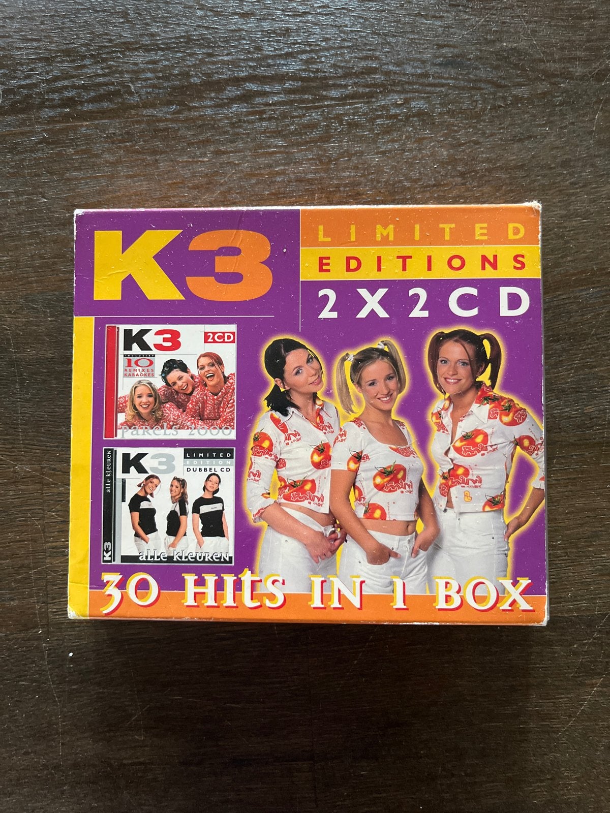 K3 Limited Editions: 2x2 CD Box - 30 Hits in 1 Box, Gebruikt, Boxset, Met bonustracks, Ophalen of Verzenden