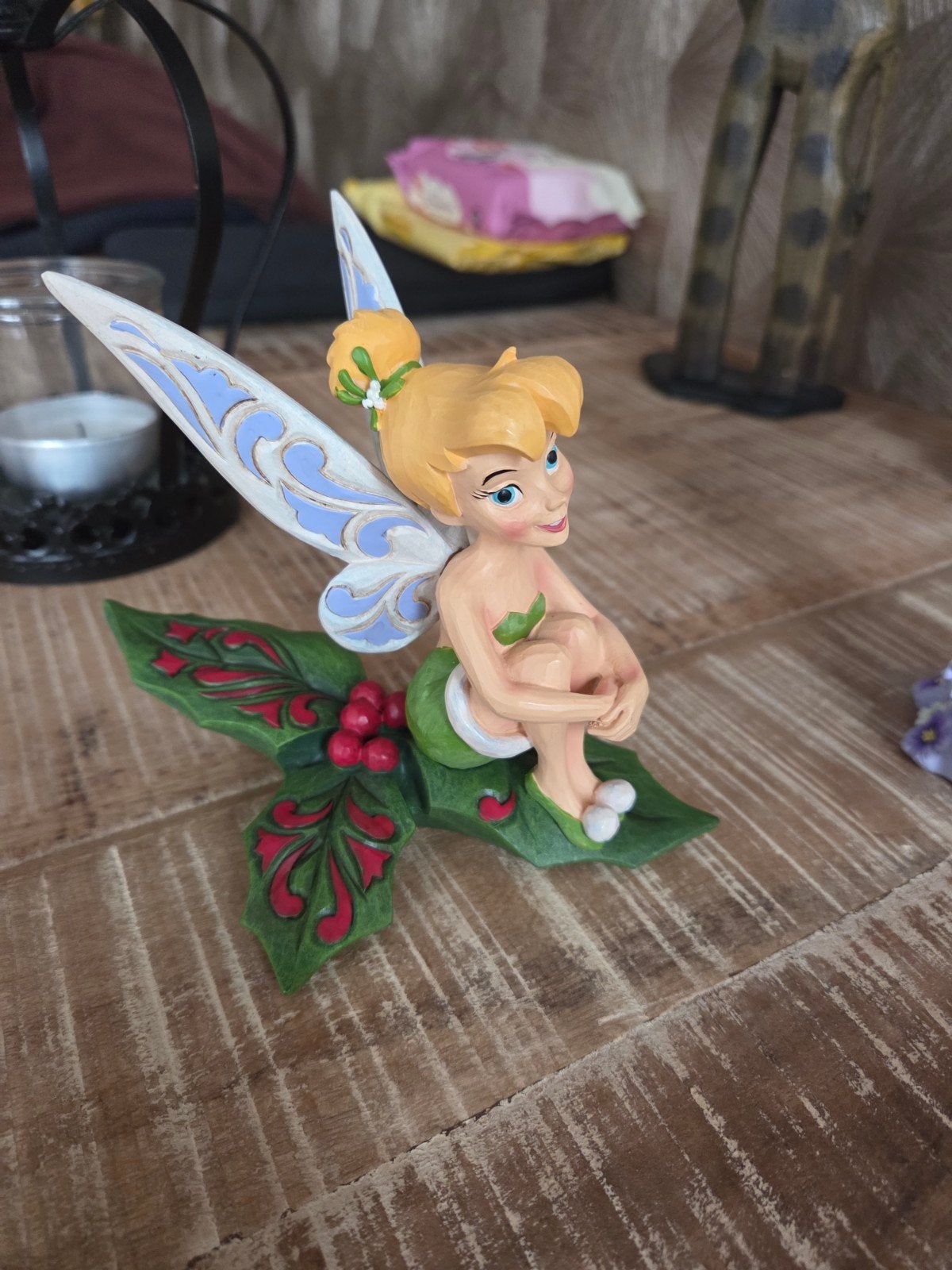 Tinkerbell, Ophalen of Verzenden, Zo goed als nieuw, Beeldje of Figuurtje