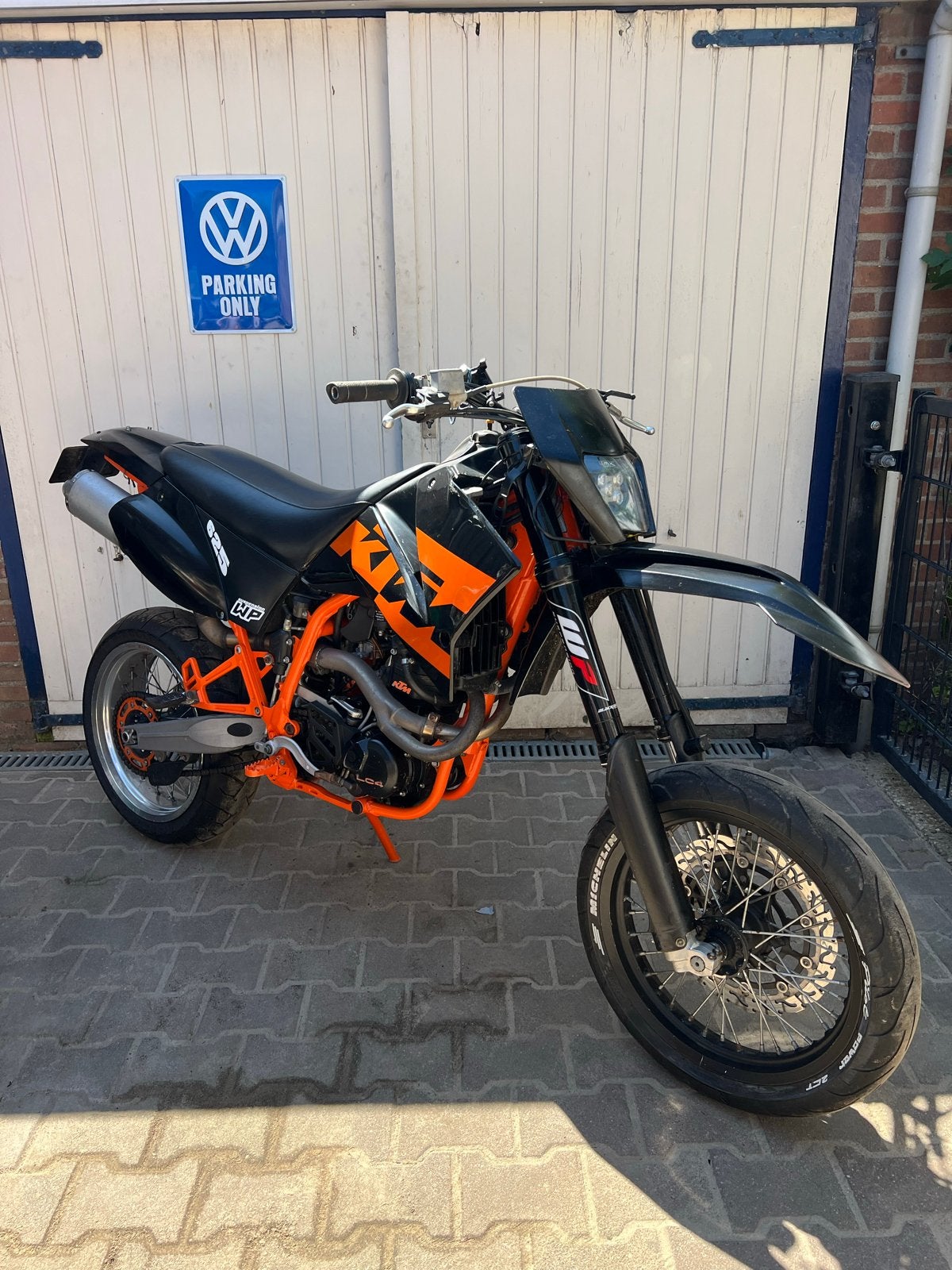 KTM 625 LC4 25kW A2 - Supermoto met aandachtspunten, Motoren, Motoren | KTM, Particulier, SuperMoto, 12 t/m 35 kW, 1 cilinder