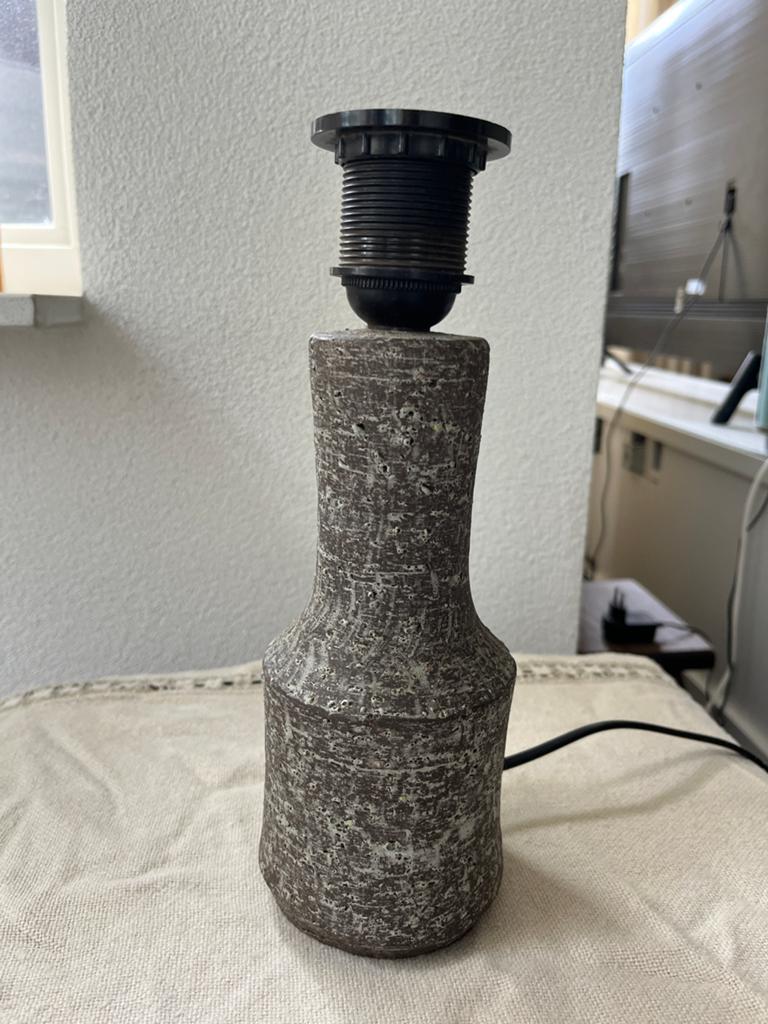 Vintage Keramieken Lampenvoet - Brutalist Stijl, Huis en Inrichting, Lampen | Vloerlampen, Overige materialen, Gebruikt, Vintage