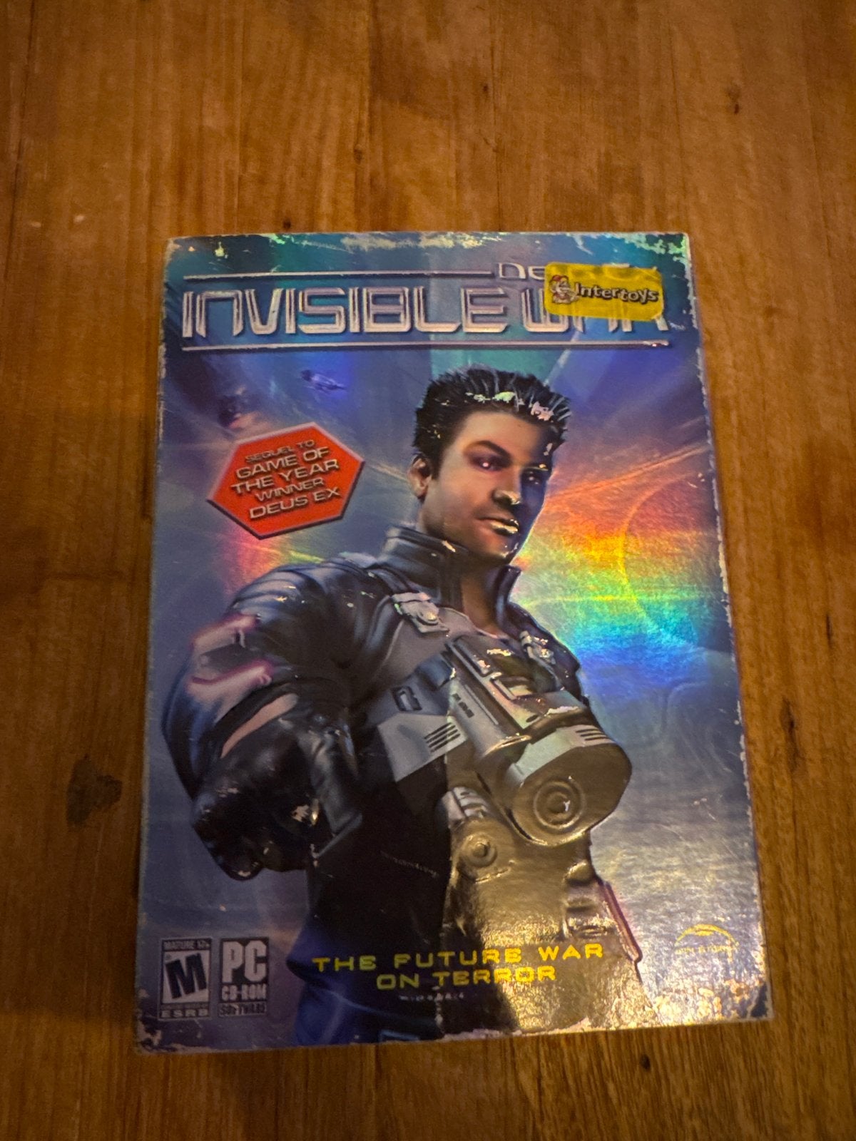 Invisible War PC CD-ROM - The Future War on Terror, Spelcomputers en Games, Gebruikt, 1 speler, Ophalen of Verzenden, Role Playing Game (Rpg)