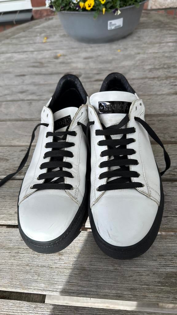 Stokton sneakers 39, Ophalen of Verzenden, Gedragen, Wit, Sneakers of Gympen