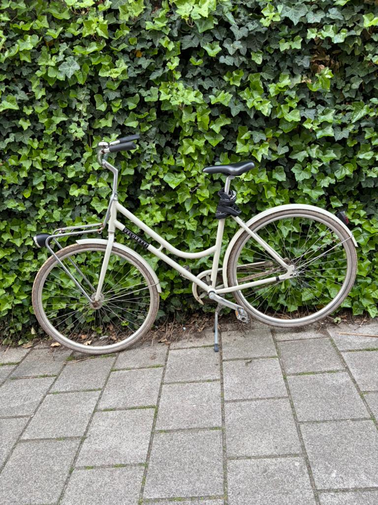 Veloretti Robyn lage instap, pebble grey en single speed, Overige merken, Terugtraprem, Ophalen of Verzenden, Zo goed als nieuw