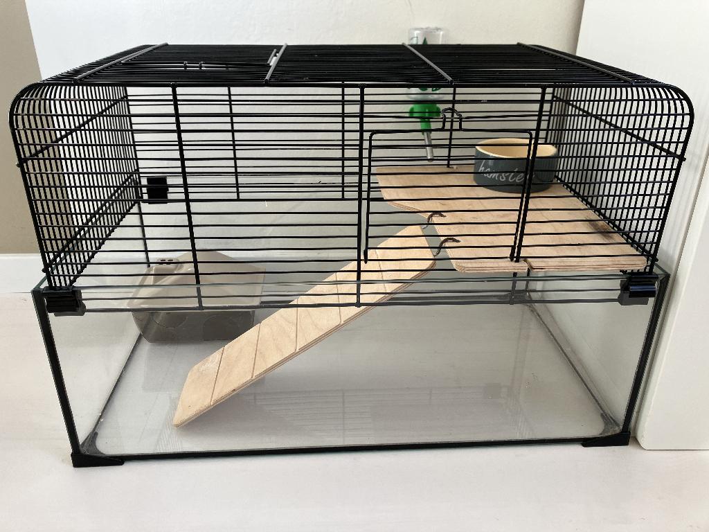 dwerghamster kooi, Dieren en Toebehoren, Knaagdieren en Konijnen | Hokken en Kooien, Kooi, Minder dan 75 cm, Zo goed als nieuw