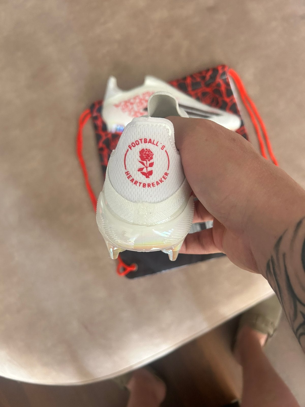 Adidas F50 Lamine Yamal, Maat XL, Schoenen, Ophalen of Verzenden, Zo goed als nieuw