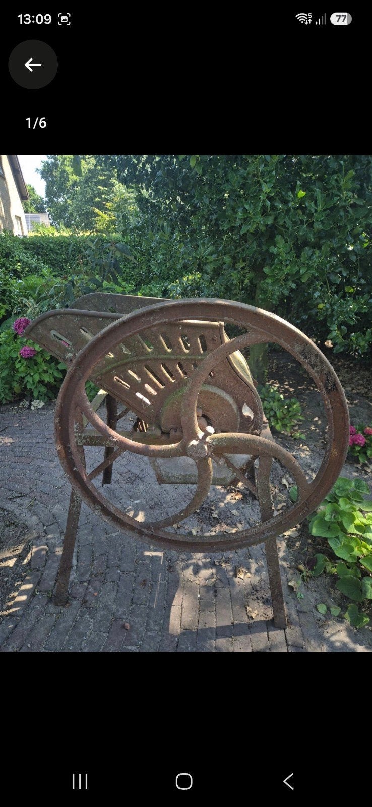 Antieke Bietensnijder, Antiek en Kunst, Ophalen