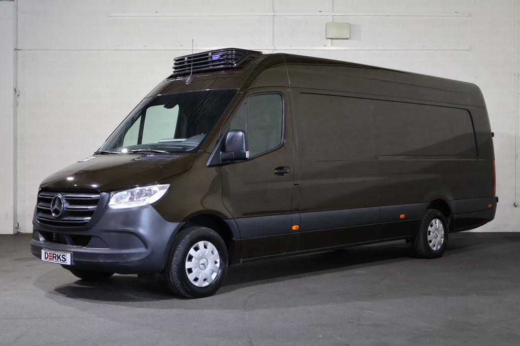 Mercedes-Benz Sprinter 319 CDI L4 H2 Koelwagen Vrieswagen Da, Automaat, Gebruikt, Bruin, Mercedes-Benz