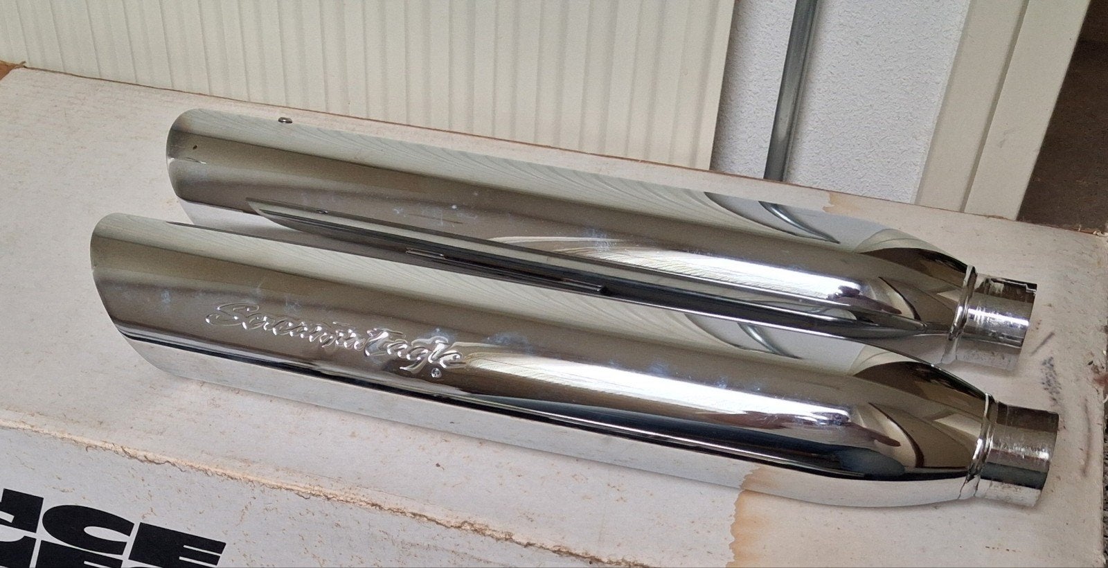 Screaming Eagle  uitlaten Harley chrome, Ophalen of Verzenden, Nieuw