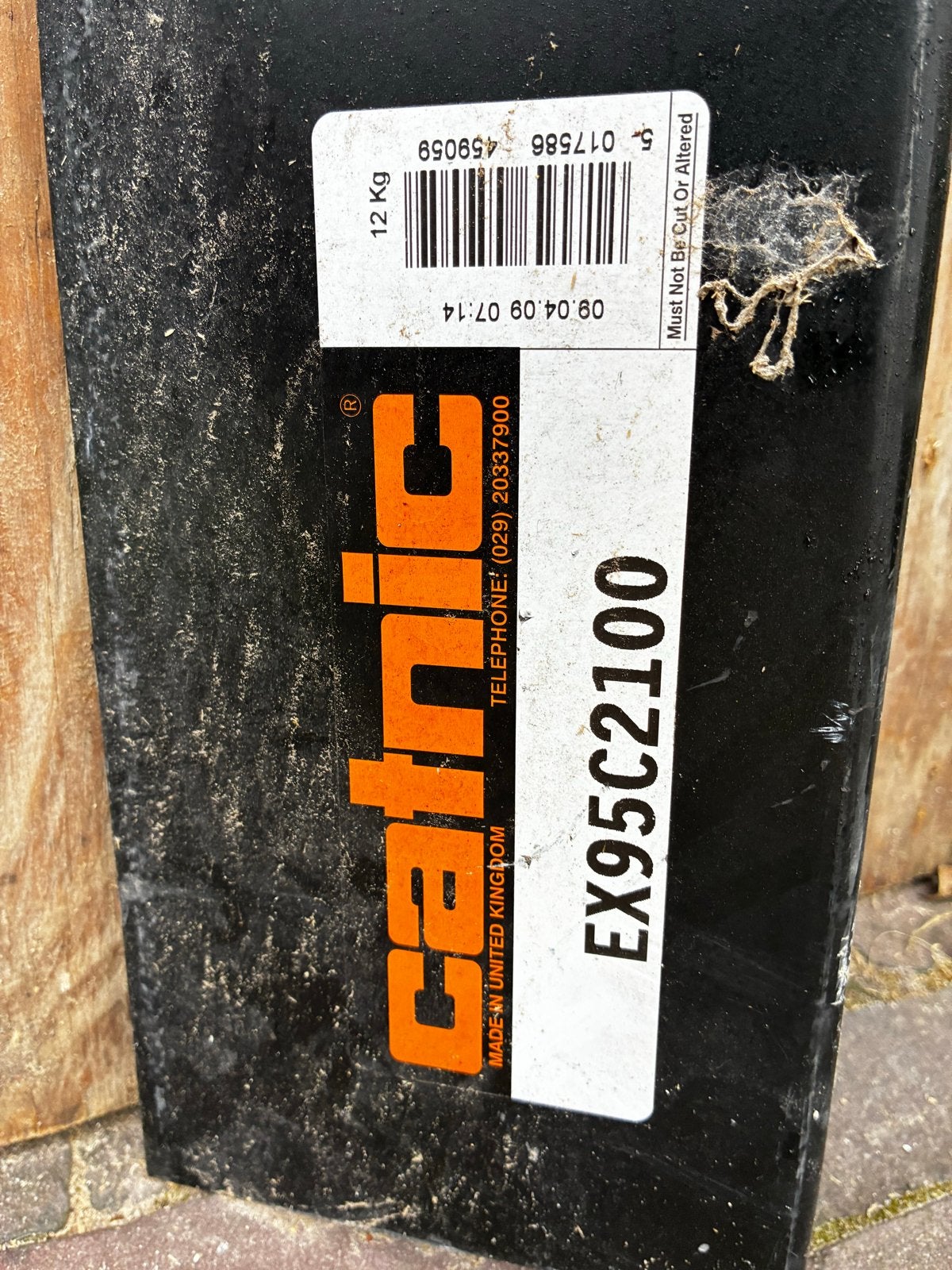 Gebruikte Catnic stalen latei 90x130x3, 2100 mm, Ophalen, Gebruikt
