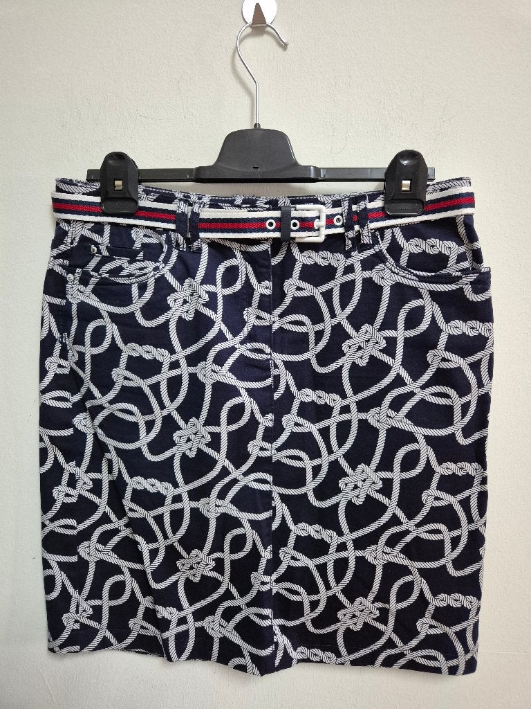 R85 - Marineblauwe Christian Berg rok maat 40 (1), Kleding | Dames, Maat 38/40 (M), Zwart, Ophalen of Verzenden, Zo goed als nieuw