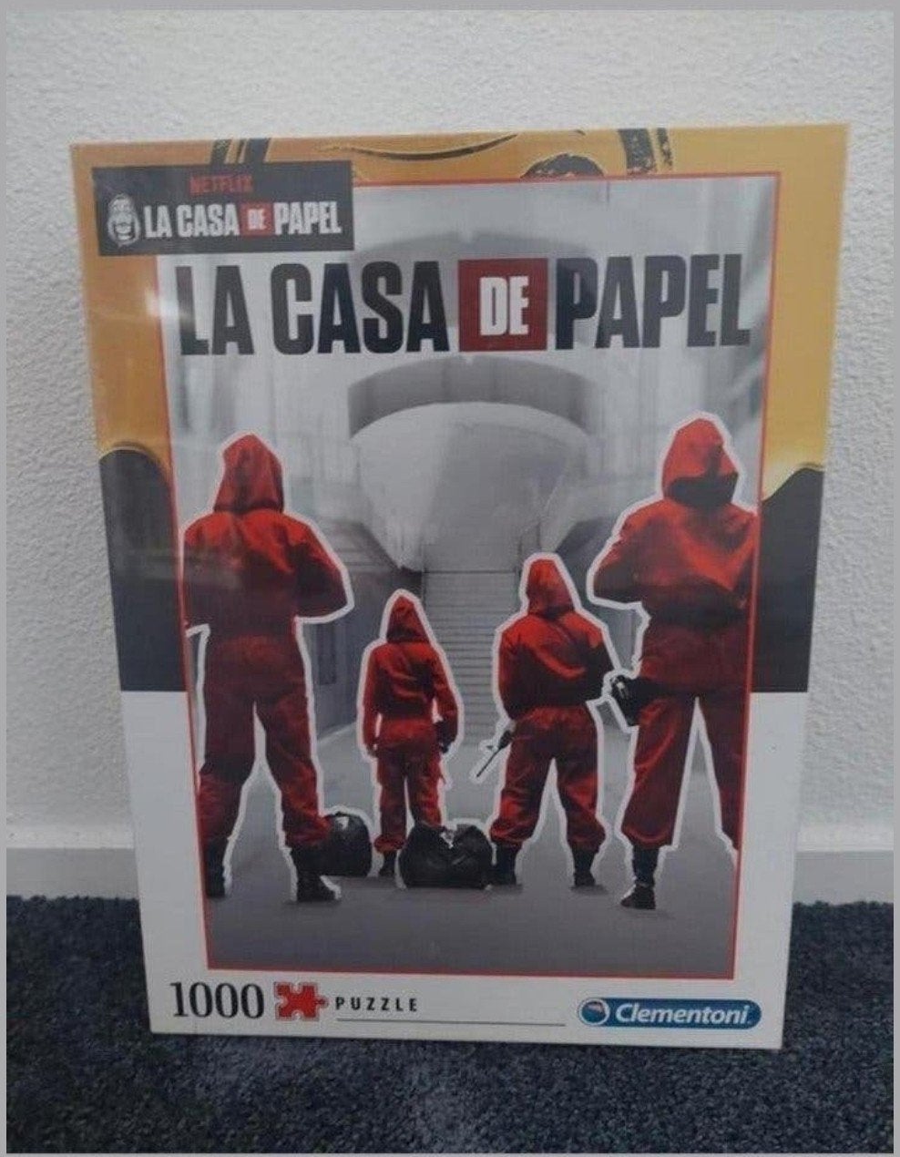 Puzzel met 1000 stukjes van La Casa de Papel - NIEUW!, Ophalen of Verzenden, Nieuw