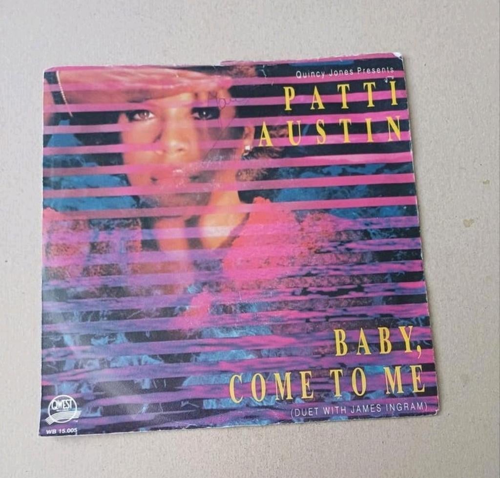 Patty Austin - Baby, Come To Me, Beschermende buitenhoes, Ophalen of Verzenden, Gebruikt, Pop