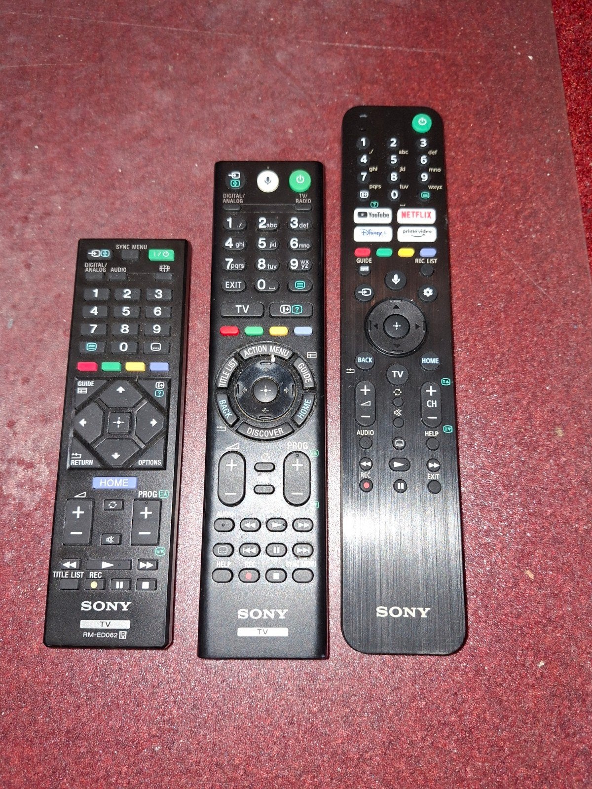 Sony Afstandsbedieningen - Zo goed als nieuw, Ophalen of Verzenden, Zo goed als nieuw, Origineel, Tv