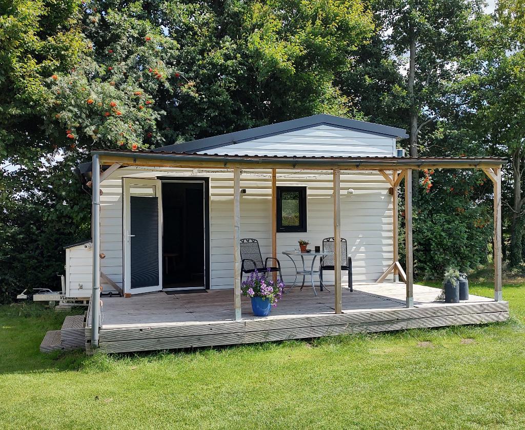 Tiny House + terras + plek 2026 – direct beschikbaar, Huizen en Kamers, Recreatiewoningen te koop, Overige soorten, Verkoop zonder makelaar