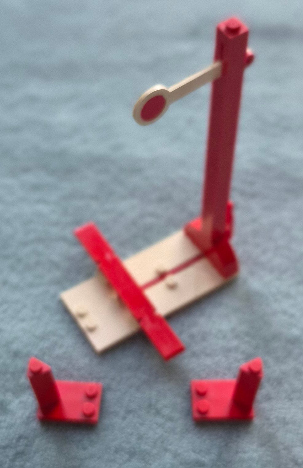 Lego trein 4,5 Volt rails sein paal + 2x omkeer blokjes., Kinderen en Baby's, Ophalen of Verzenden, Gebruikt, Losse stenen, Lego