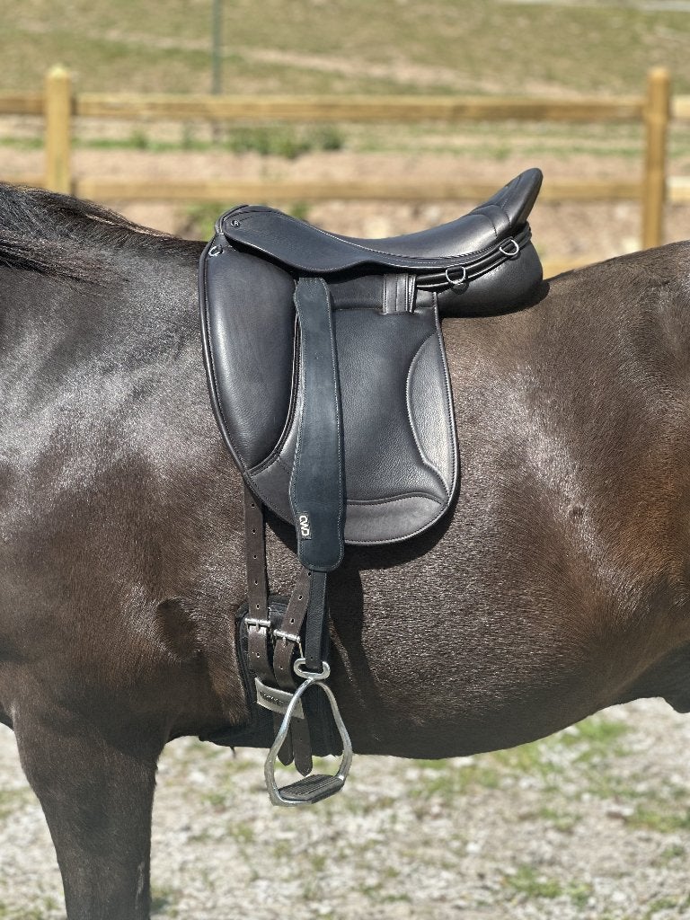 UNICAAT! Zadel voor IJslanders Tinkers Fjordpaard Koudbloed, L (17.5 inch), Extra wijd, Verzenden, Overige merken