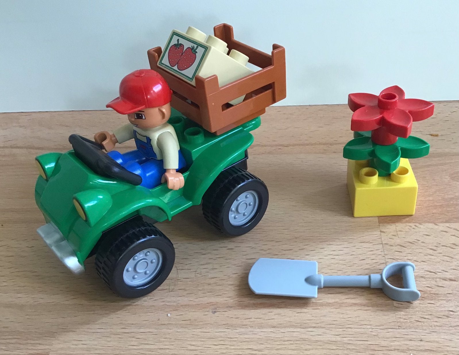 LEGO Duplo Vierwielige boerderij motor quad – 5645 compleet, Ophalen of Verzenden, Zo goed als nieuw, Compleet, Duplo