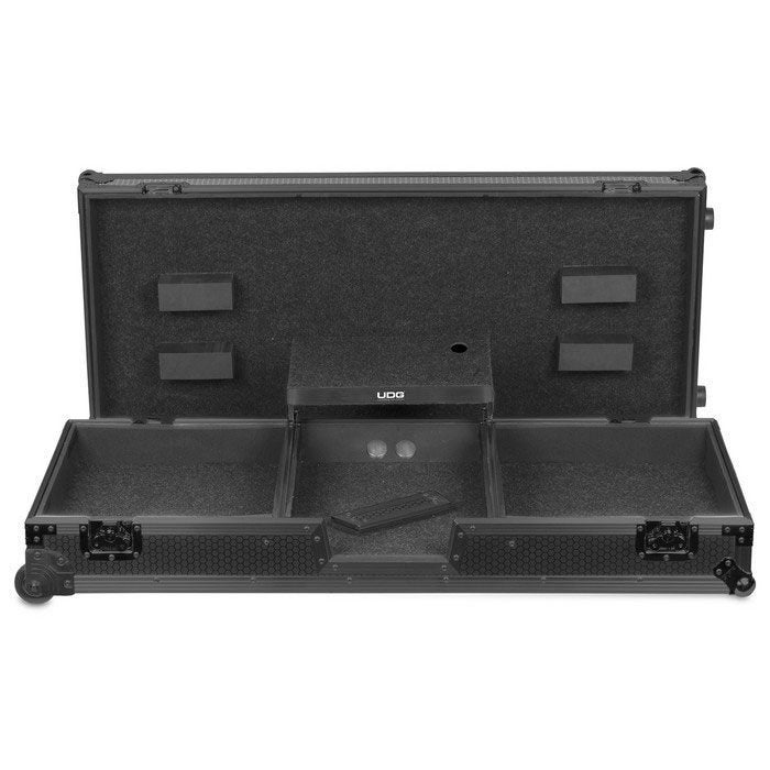 UDG Ultimate U91050BL case voor 2x turntable+mixer black, ., Nieuw, ., Flightcase