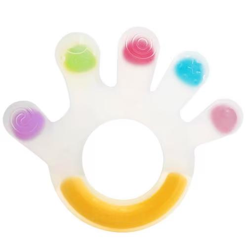 NIEUW! Haakaa bijtring handpalm BPA PVC vrij €7,99, Ophalen of Verzenden, Nieuw, Overige typen, Overige merken