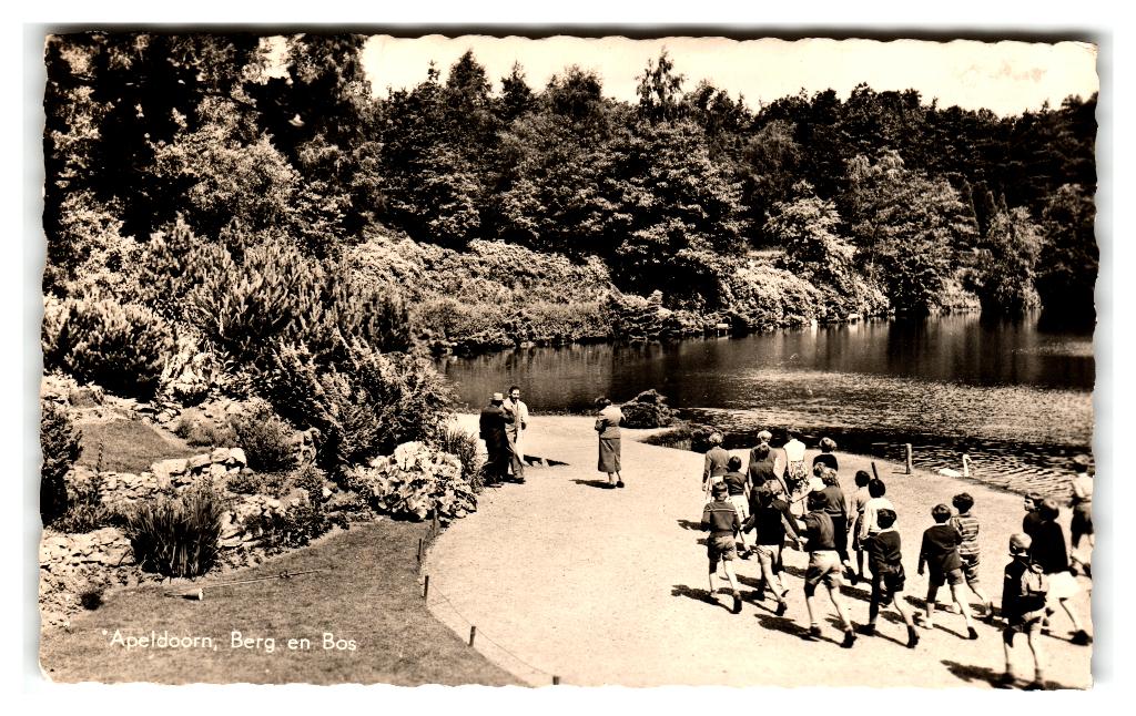 Apeldoorn, Berg en Bos, Verzenden, 1940 tot 1960, Gelopen, Gelderland