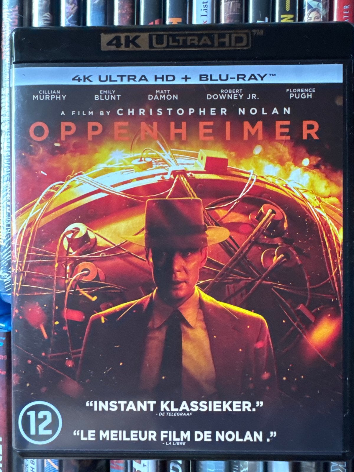 Oppenheimer - 4K Ultra HD + Blu-ray (Nieuw in verpakking), Ophalen of Verzenden, Nieuw in verpakking, Drama