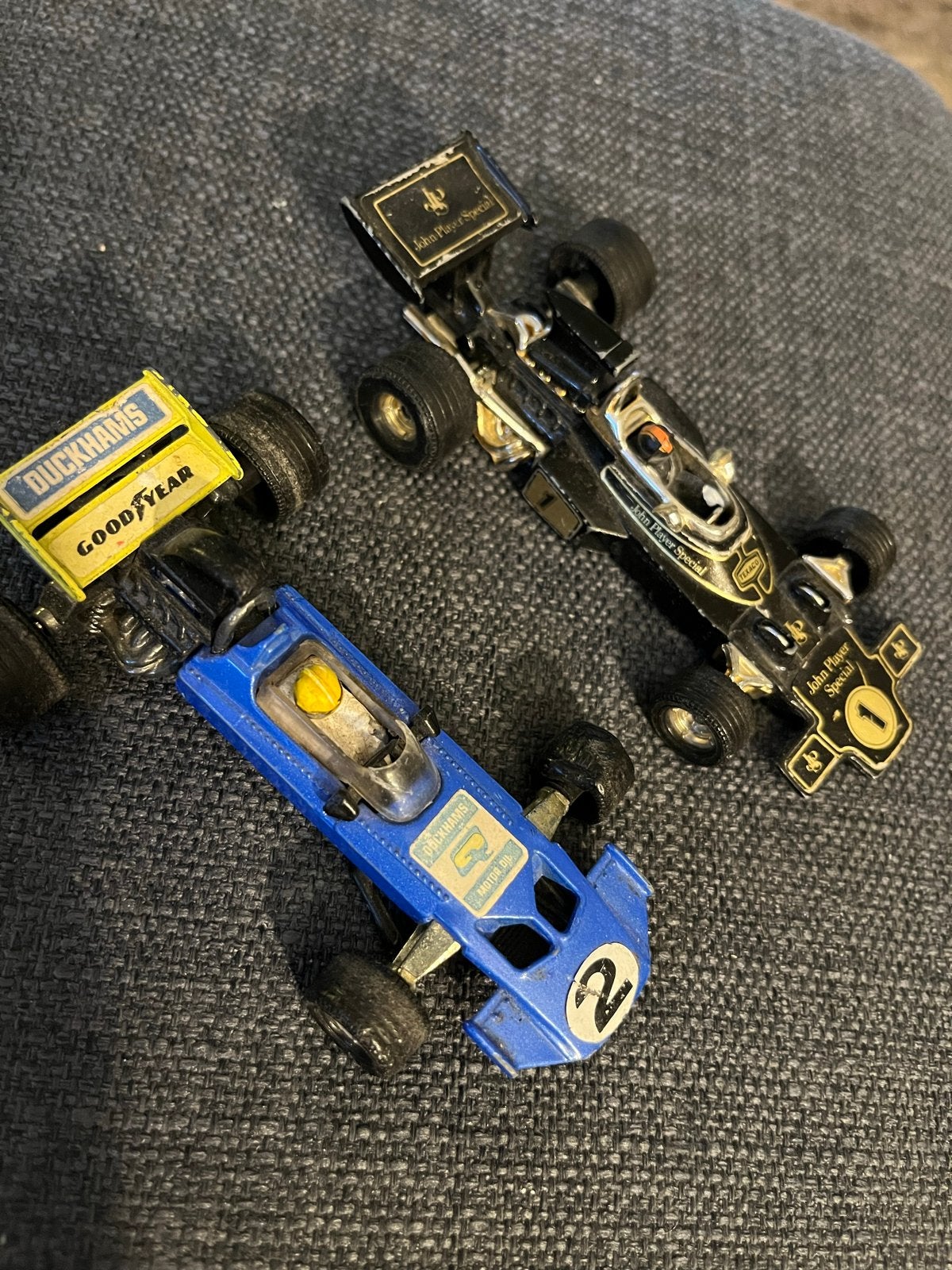 Vintage Formule 1 modelauto's - Corgi Toys Wizzwheels, Hobby en Vrije tijd, Overige merken, Gebruikt, Auto, 1:32 tot 1:50