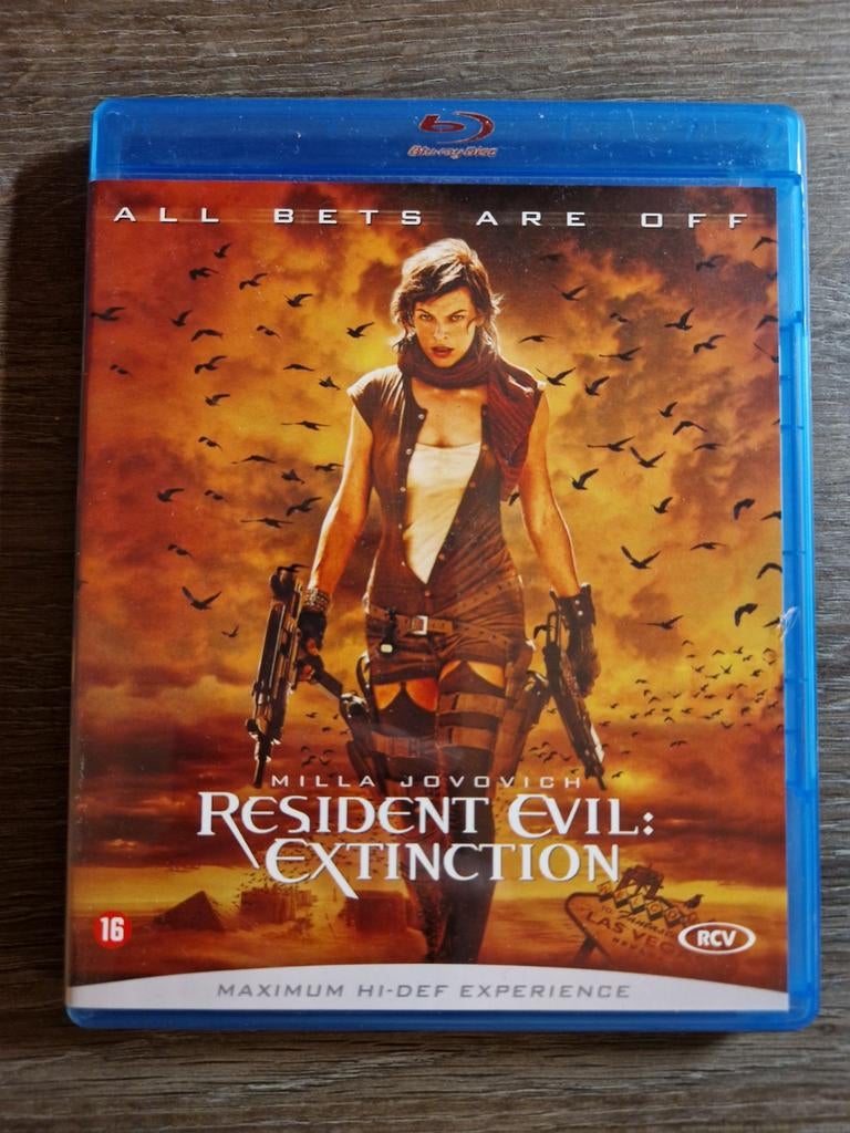 Resident Evil: Extinction (2007) blu-ray, Ophalen of Verzenden, Zo goed als nieuw, Horror
