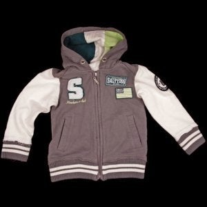 Salty Dog taupe capuchonvest rits vest sweatvest boxing 98, Trui of Vest, Nieuw, Ophalen of Verzenden, Salty Dog