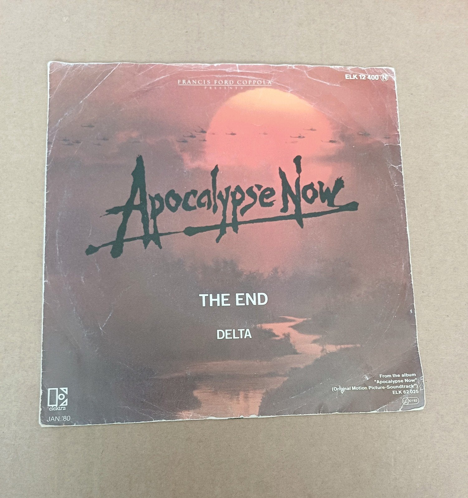 The Doors - The End, Cd's en Dvd's, Gebruikt, 7 inch, Ophalen of Verzenden, Pop